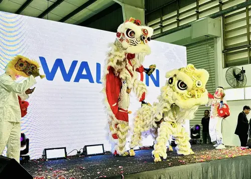 เชิดสิงโตเปิดโรงงาน
